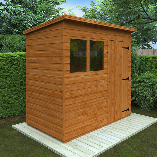 7x4 Super Pent Shed