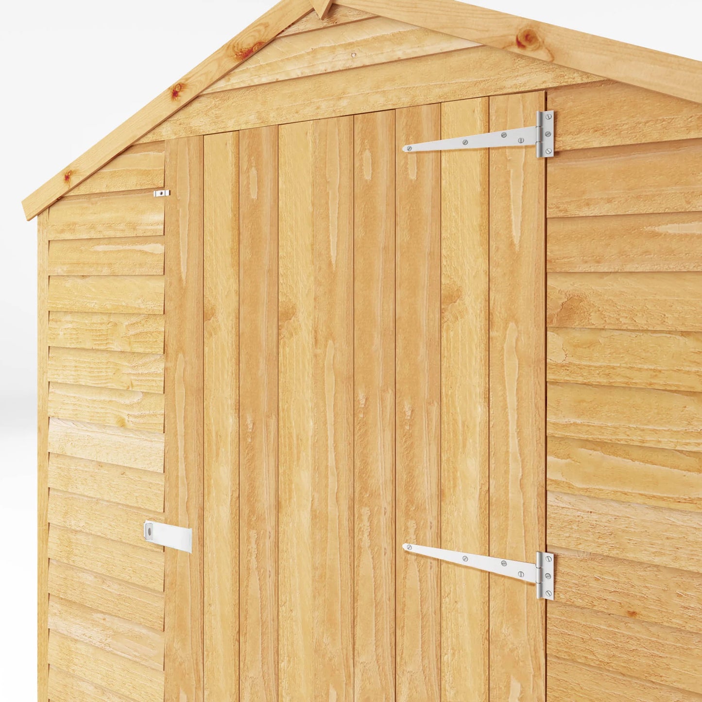 7x5 Value Overlap Apex - No Windows Shed