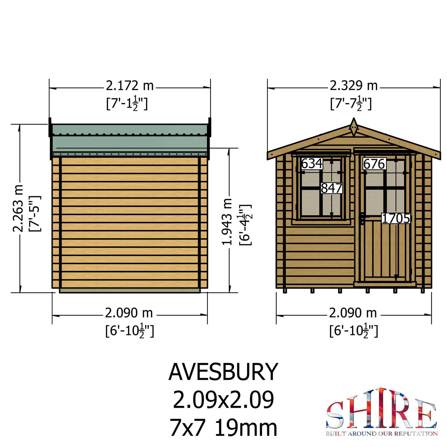 Shire Avesbury(Pembrook) 7x7