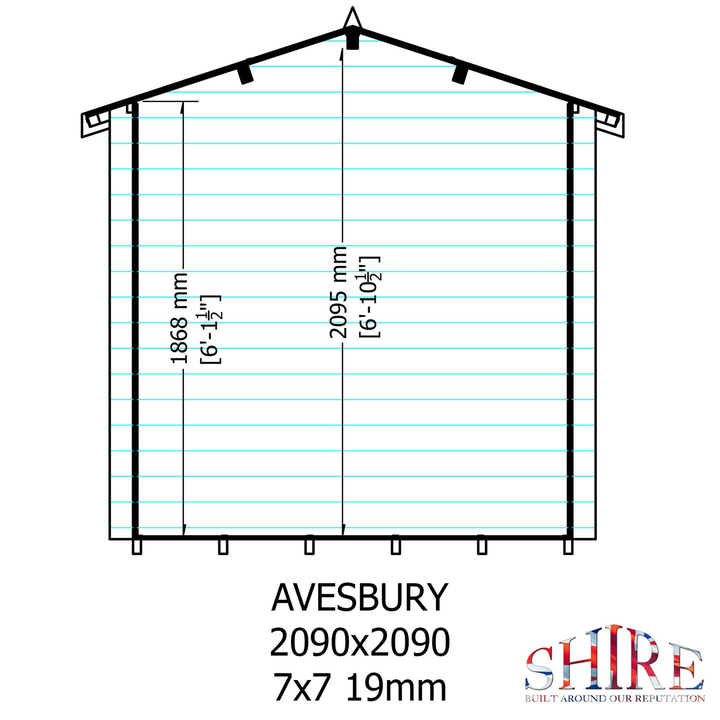Shire Avesbury(Pembrook) 7x7