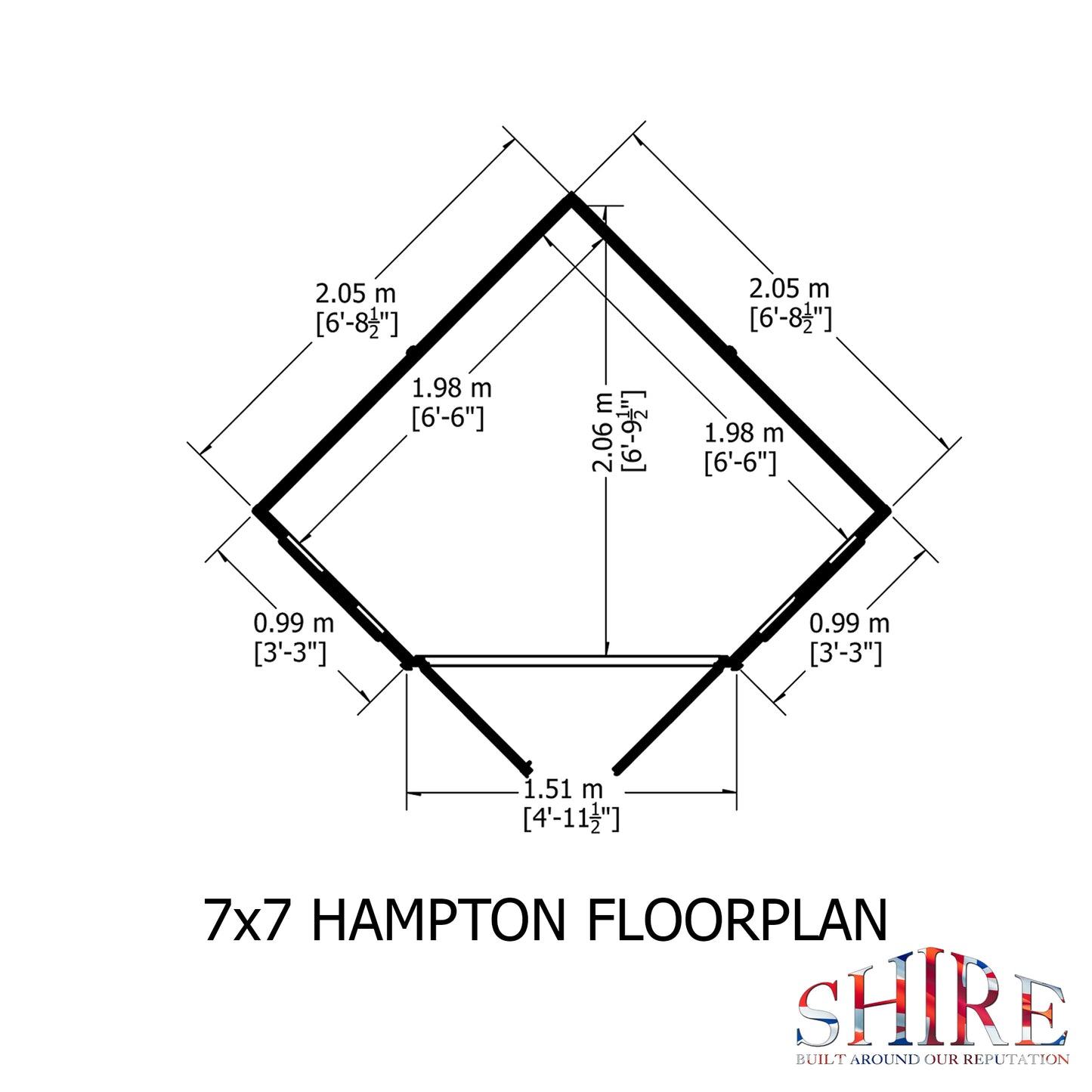 Shire Hampton 8 x 8