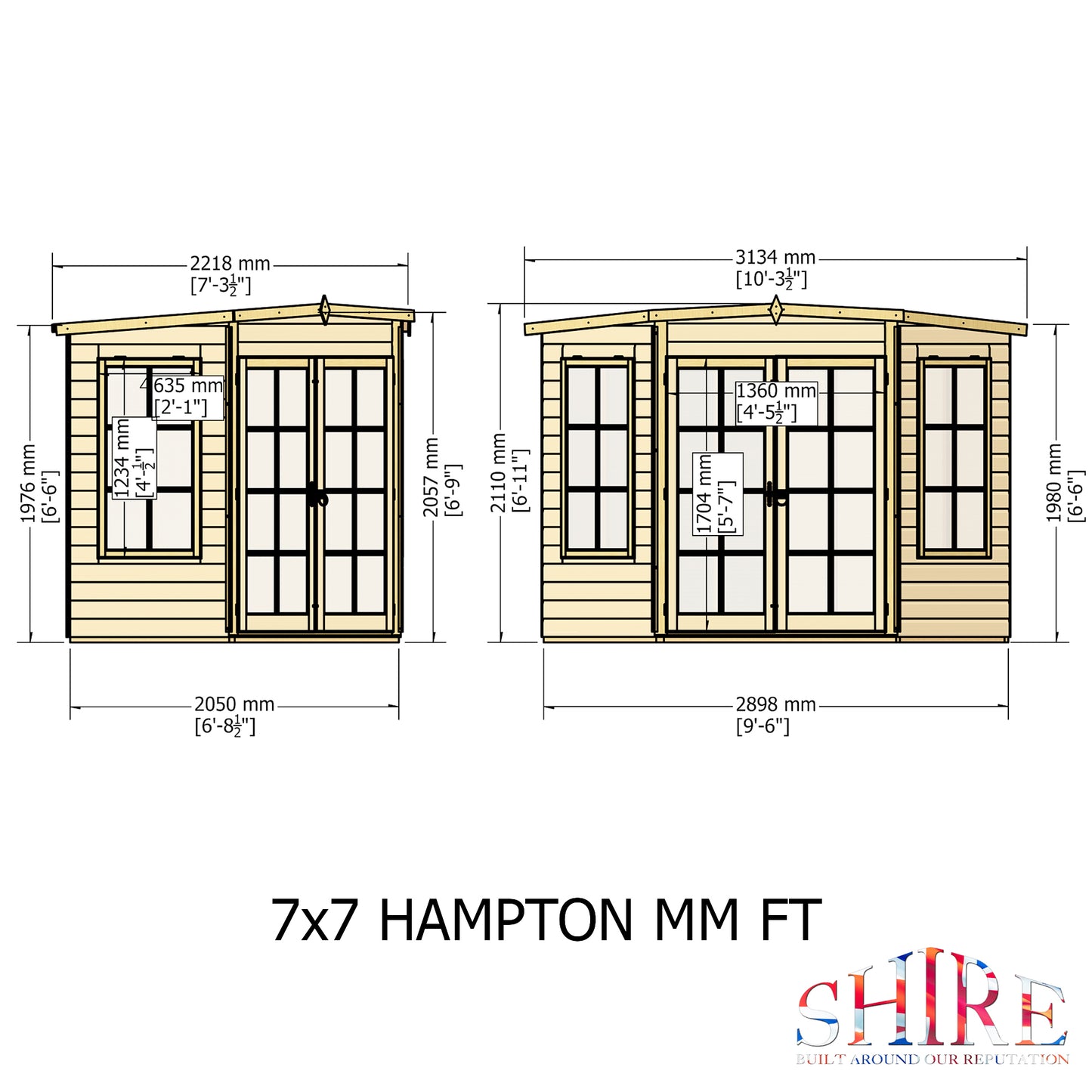 Shire Hampton 8 x 8