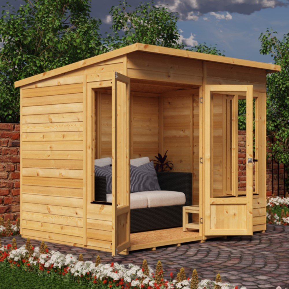 Shire Alora 8x6 Pent Sumerhouse