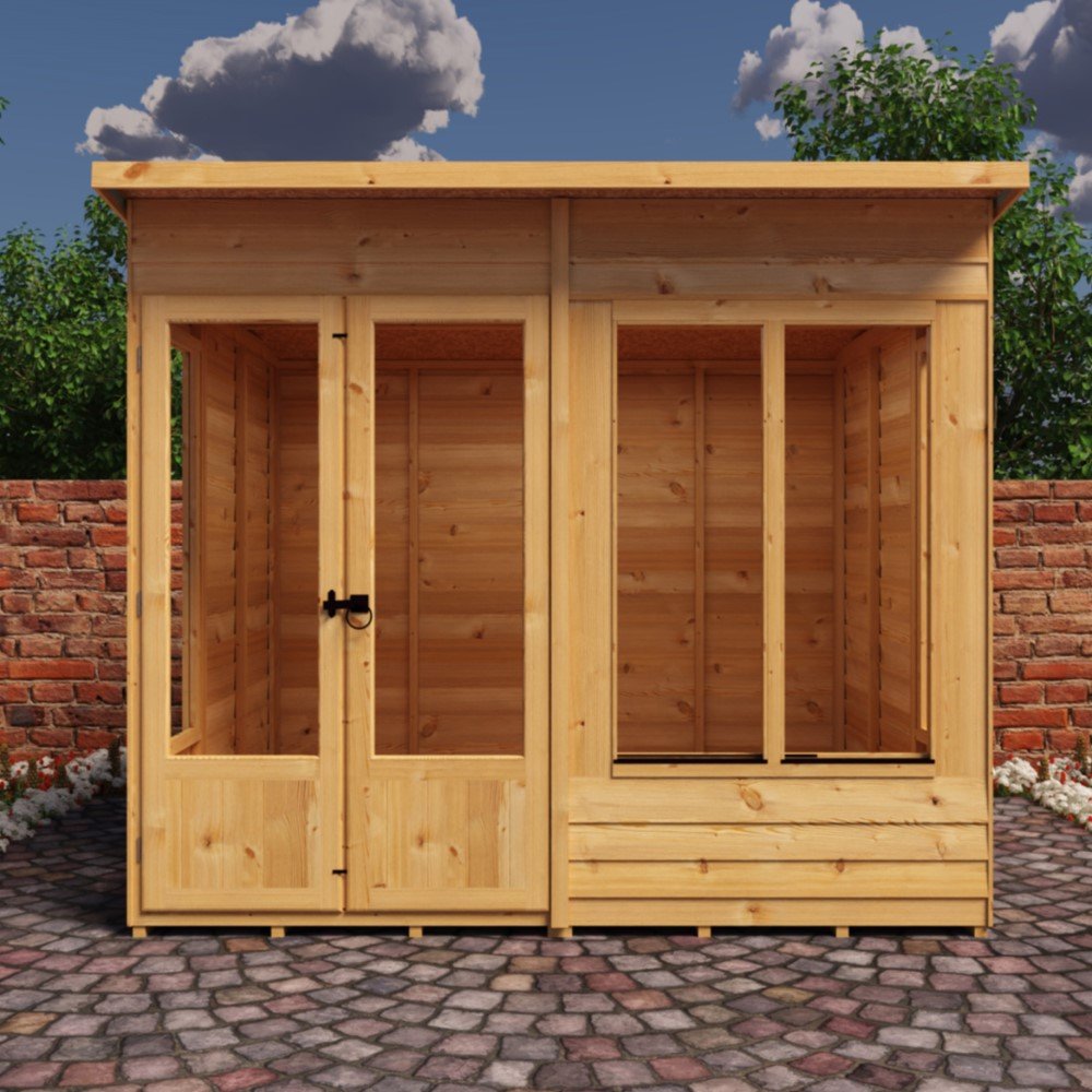 Shire Alora 8x6 Pent Sumerhouse