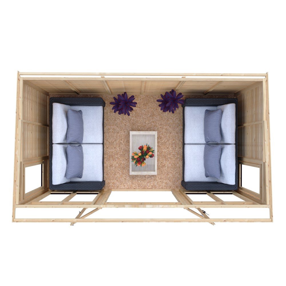 Shire Alora 12 x 6 Pent Summerhouse