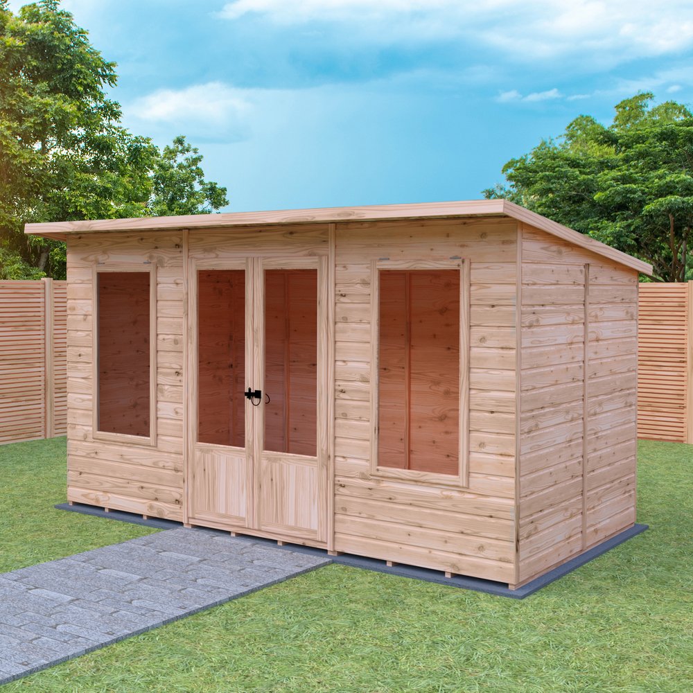 Shire Peony 12 x 6 Pent Summerhouse