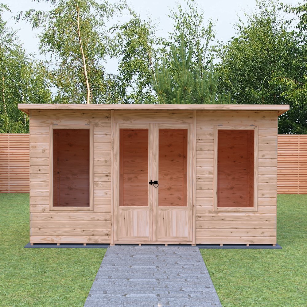 Shire Peony 12 x 6 Pent Summerhouse