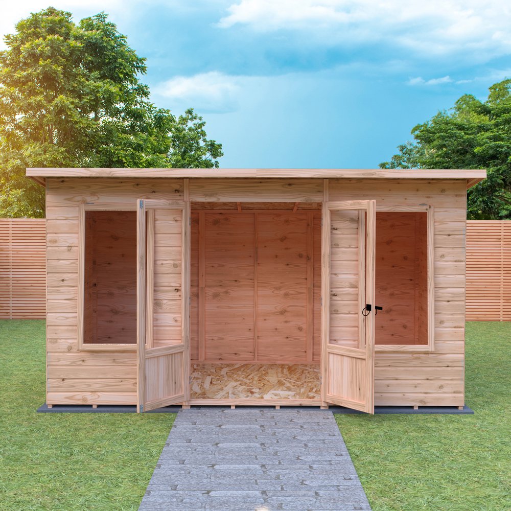 Shire Peony 12 x 6 Pent Summerhouse