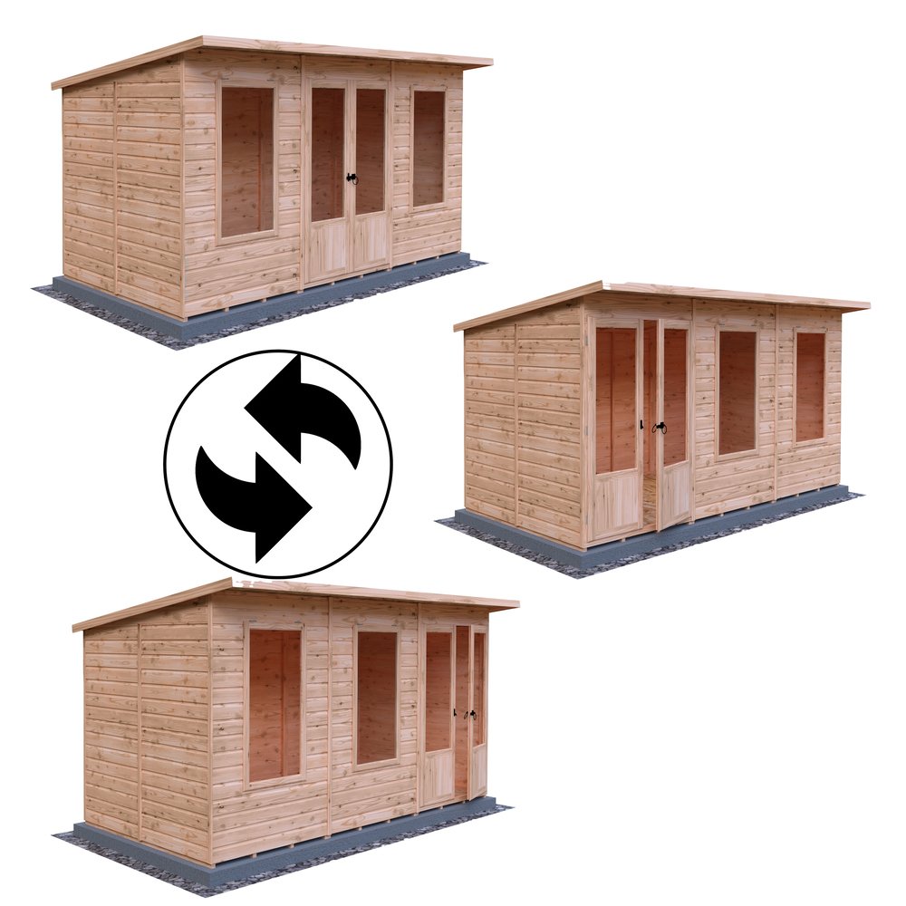 Shire Peony 12 x 6 Pent Summerhouse