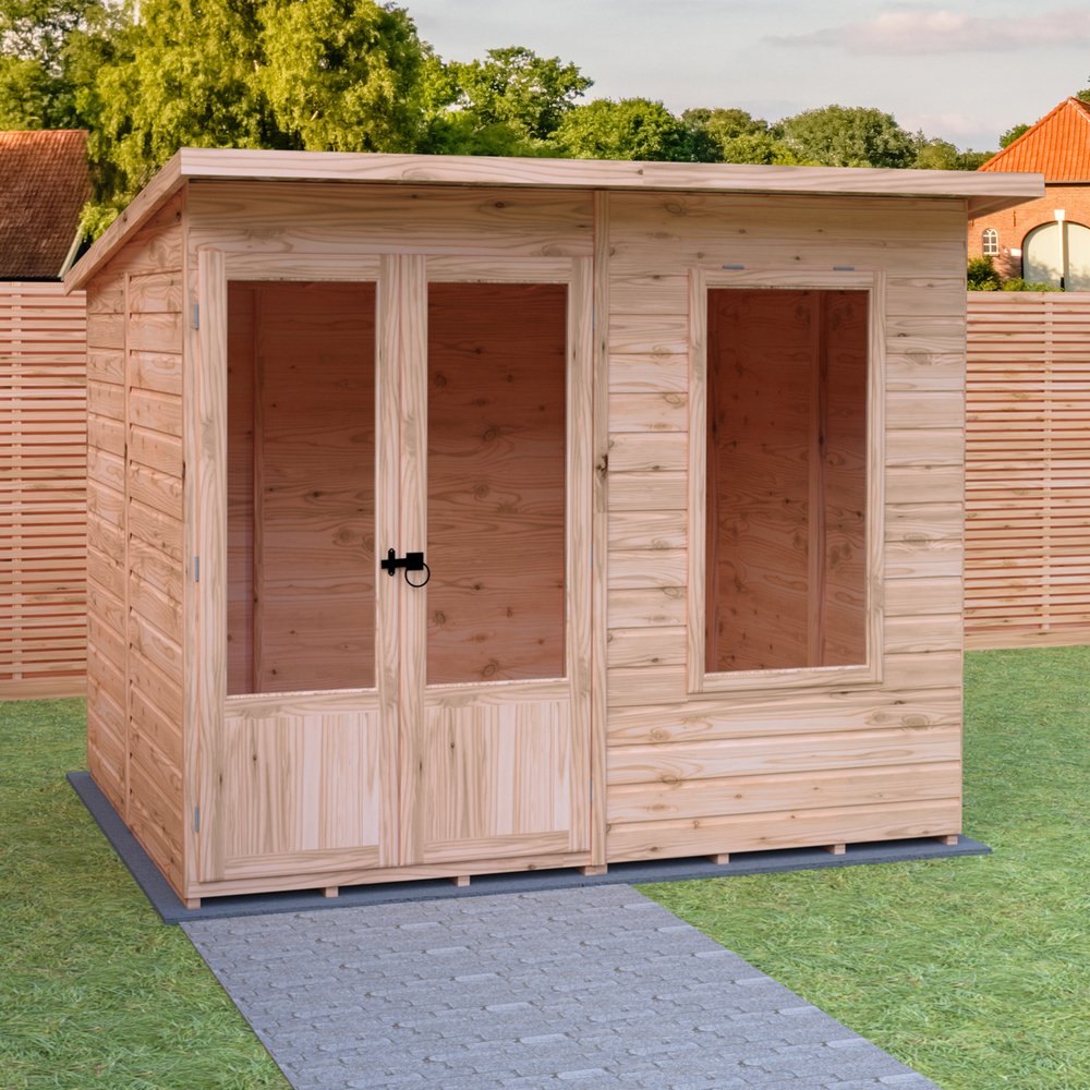 Shire Peony 8 x 6 Pent Summerhouse