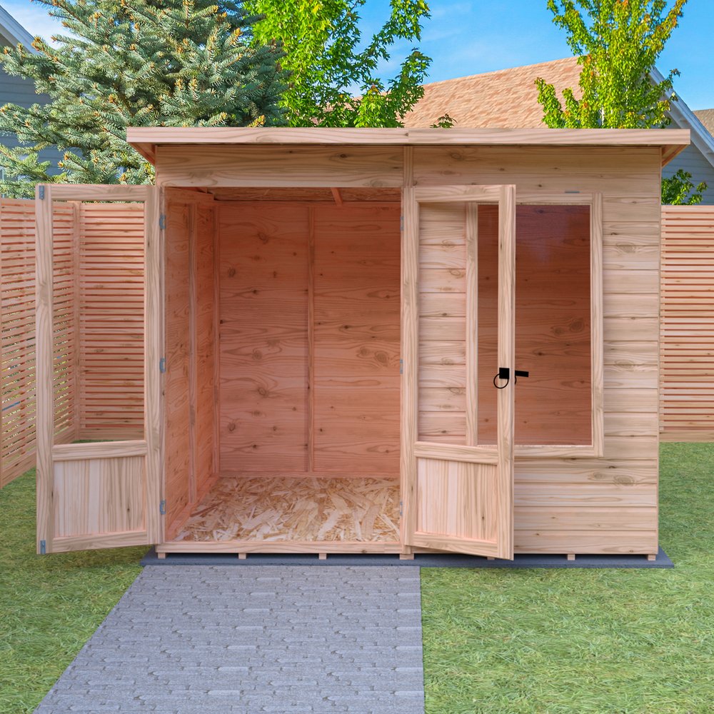 Shire Peony 8 x 6 Pent Summerhouse