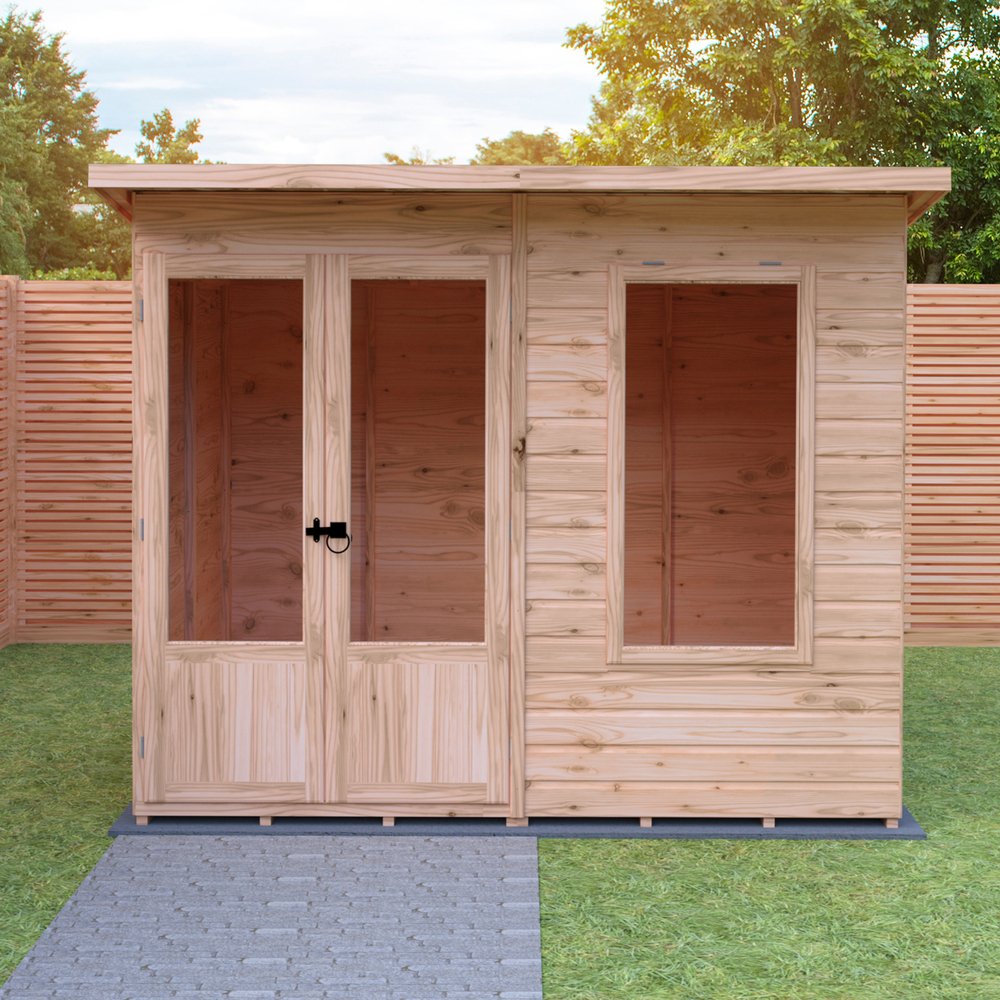 Shire Peony 8 x 6 Pent Summerhouse