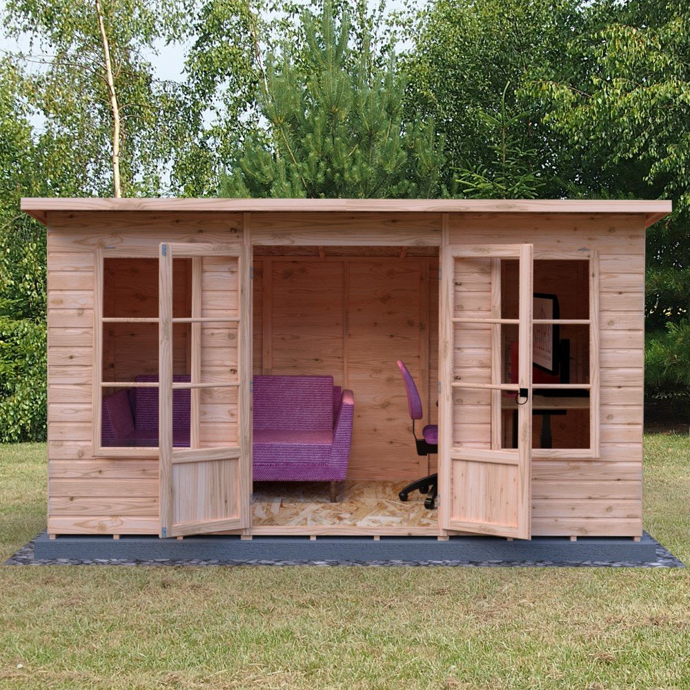 Shire Dahlia 12 x 6 Pent Summerhouse