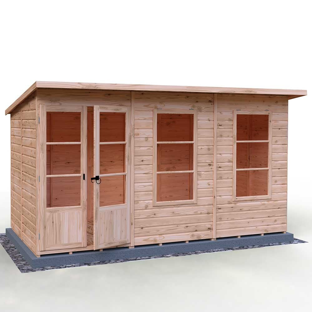 Shire Dahlia 12 x 6 Pent Summerhouse