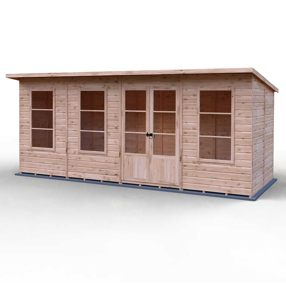 Shire Dahlia 16 x 6 Pent Summerhouse