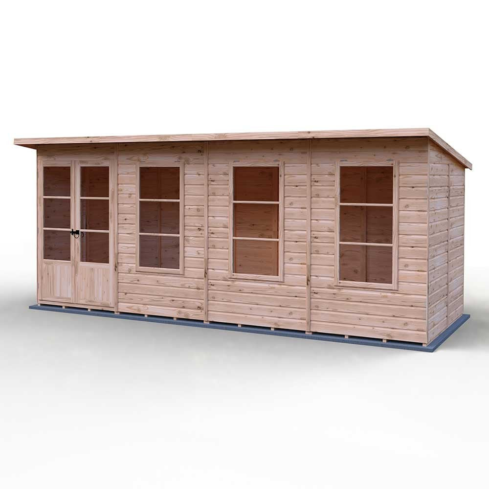 Shire Dahlia 16 x 6 Pent Summerhouse