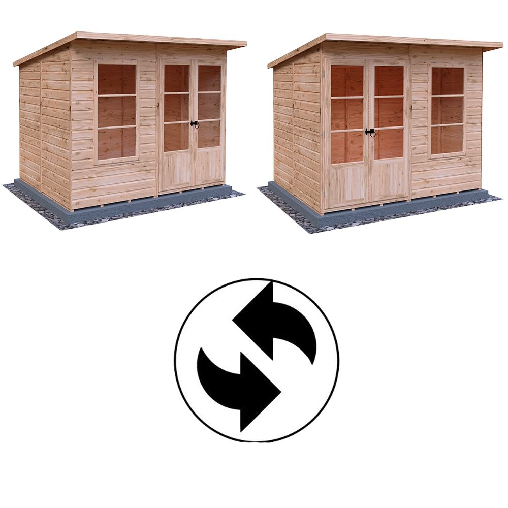 Shire Dahlia 8 x 6 Pent Summerhouse