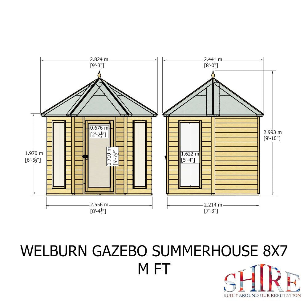 Shire Welburn 8x7