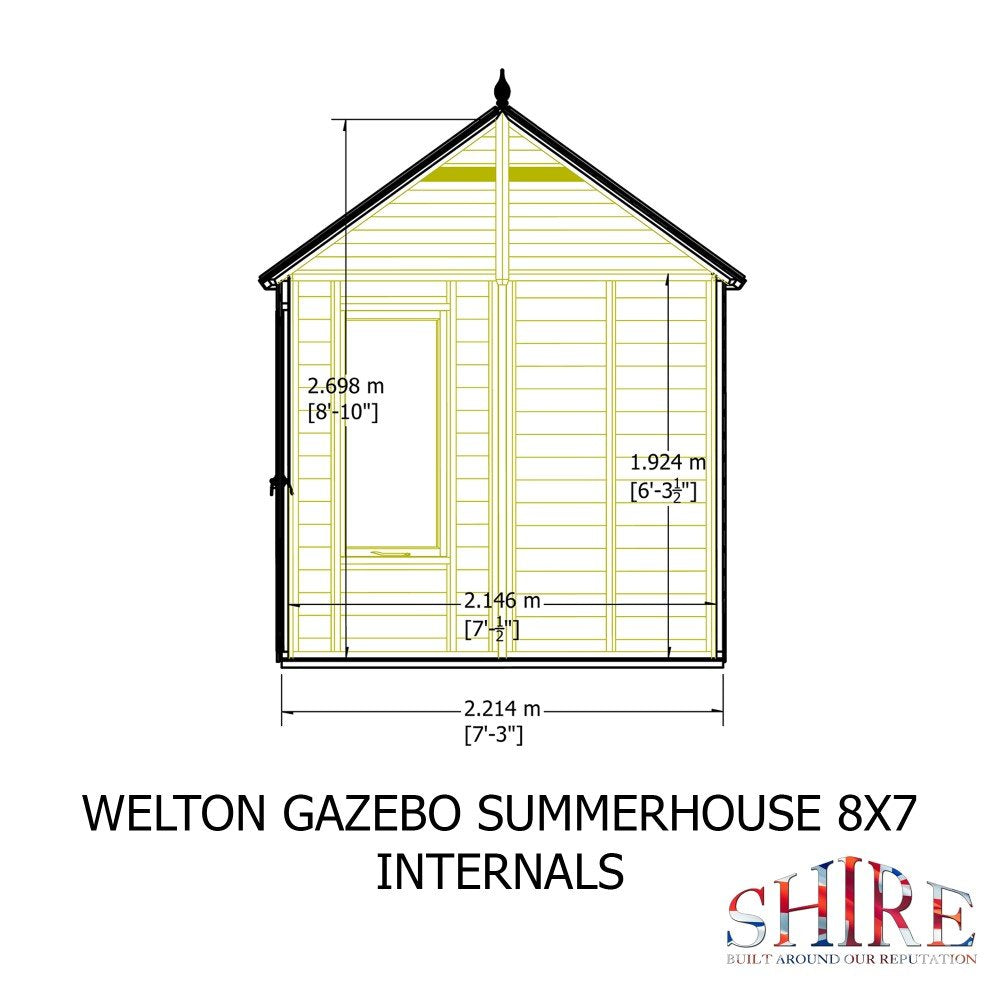 Shire Welton 8x7
