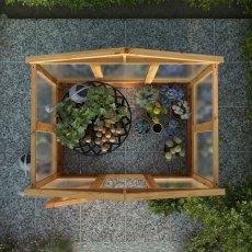 Mercia 6 x 4 Woodsman Apex Greenhouse - Polycarbonate