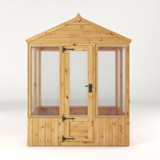 Mercia 6 x 4 Woodsman Apex Greenhouse - Polycarbonate