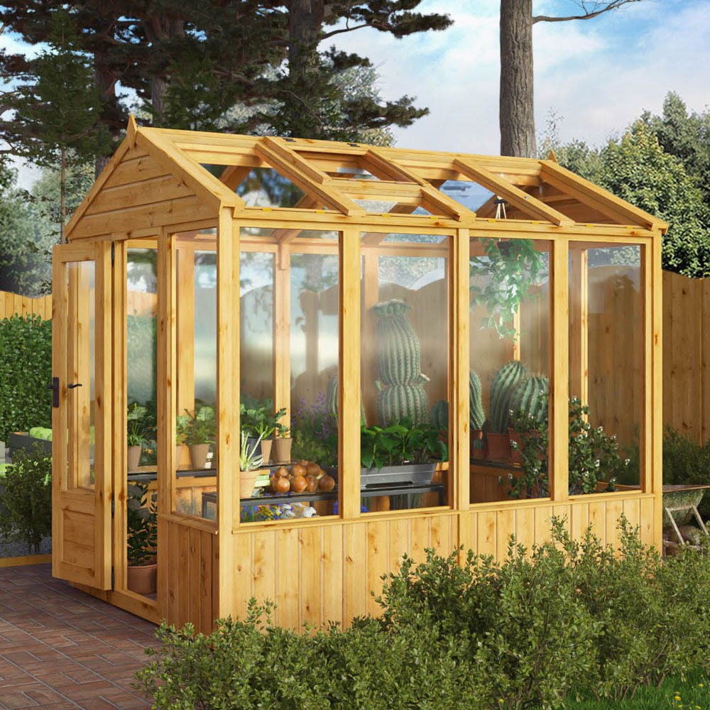 Mercia 8 x 6 Woodsman Greenhouse Premium Base
