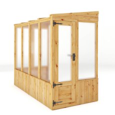 Mercia 8 x 4 Woodsman Apex Greenhouse - Polycarbonate