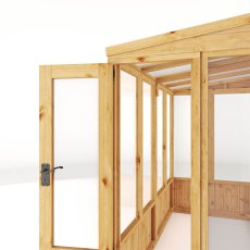 Mercia 8 x 4 Woodsman Apex Greenhouse - Styrene