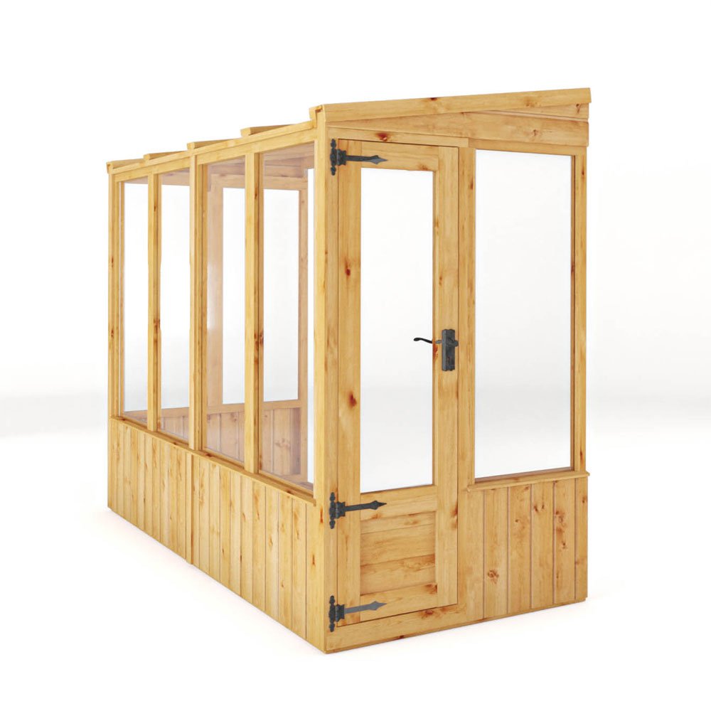 Mercia 8 x 4 Woodsman Greenhouse Premium Base