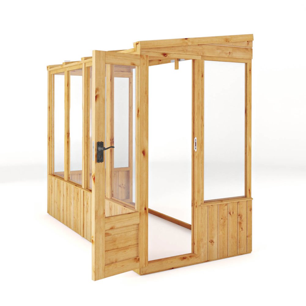 Mercia 8 x 4 Woodsman Greenhouse Premium Base