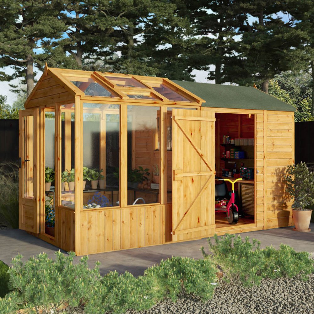 Mercia 12 x 6 Woodsman Combi Premium Base