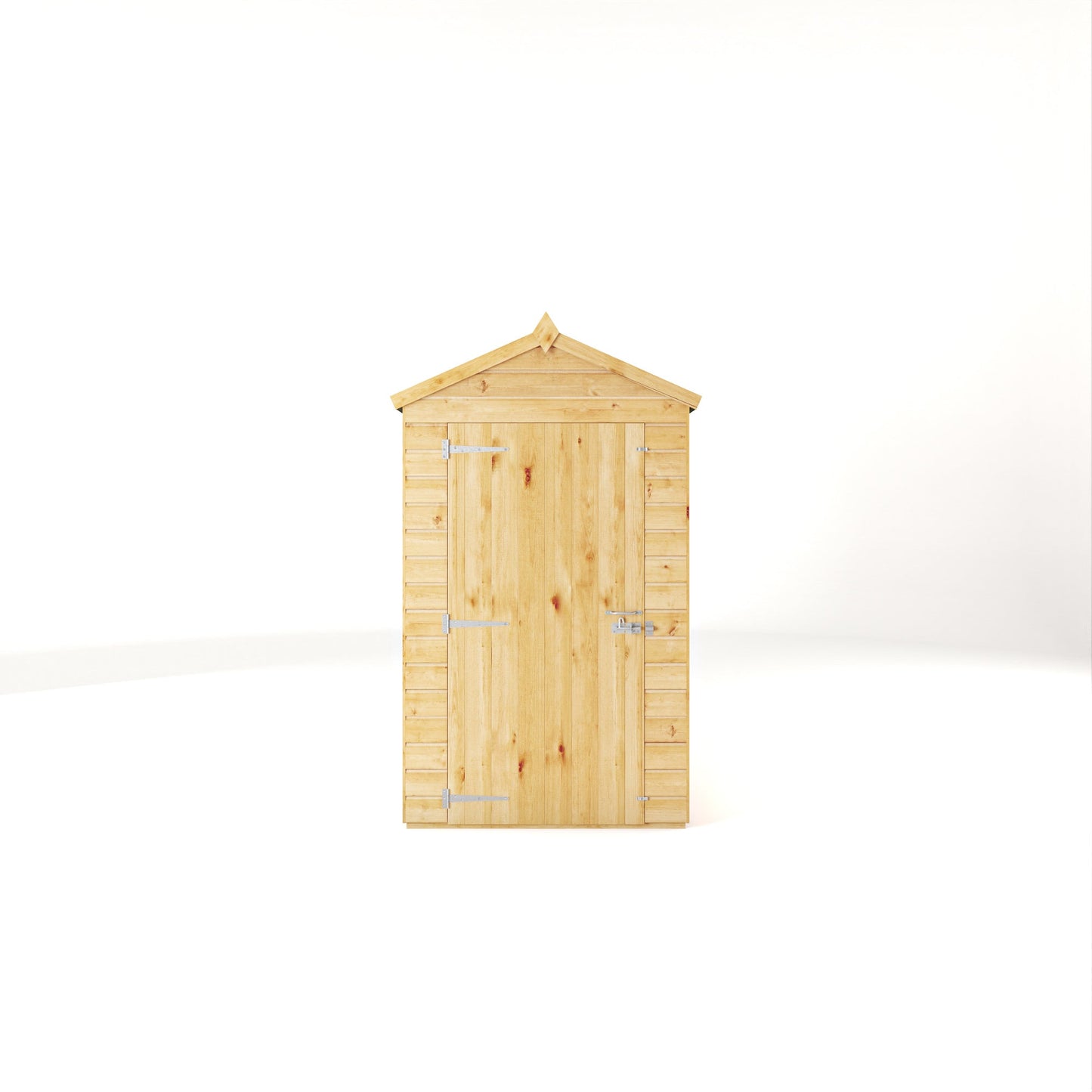 Mercia 8x4 Woodsman Shiplap Apex - Styrene