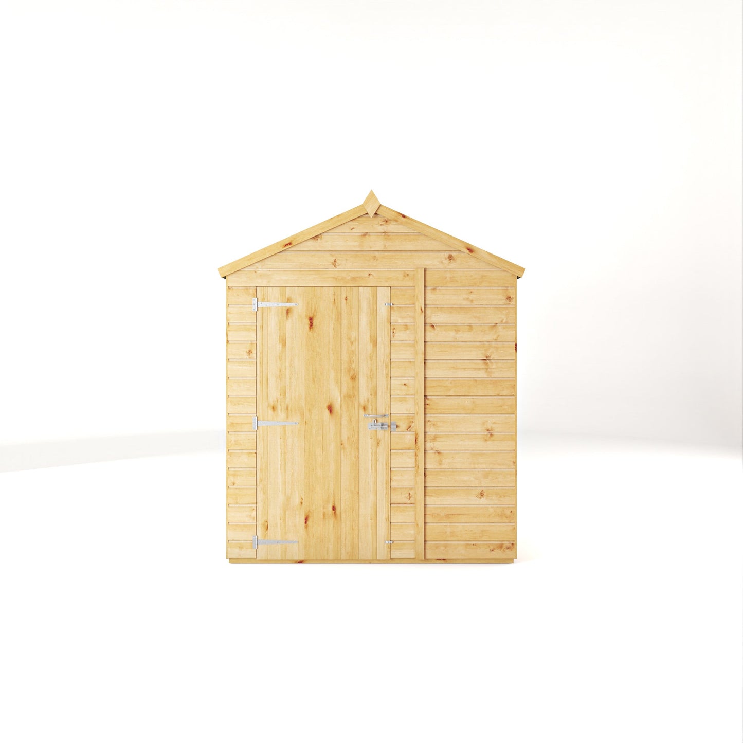 Mercia 8x6 Woodsman Shiplap Apex - Styrene