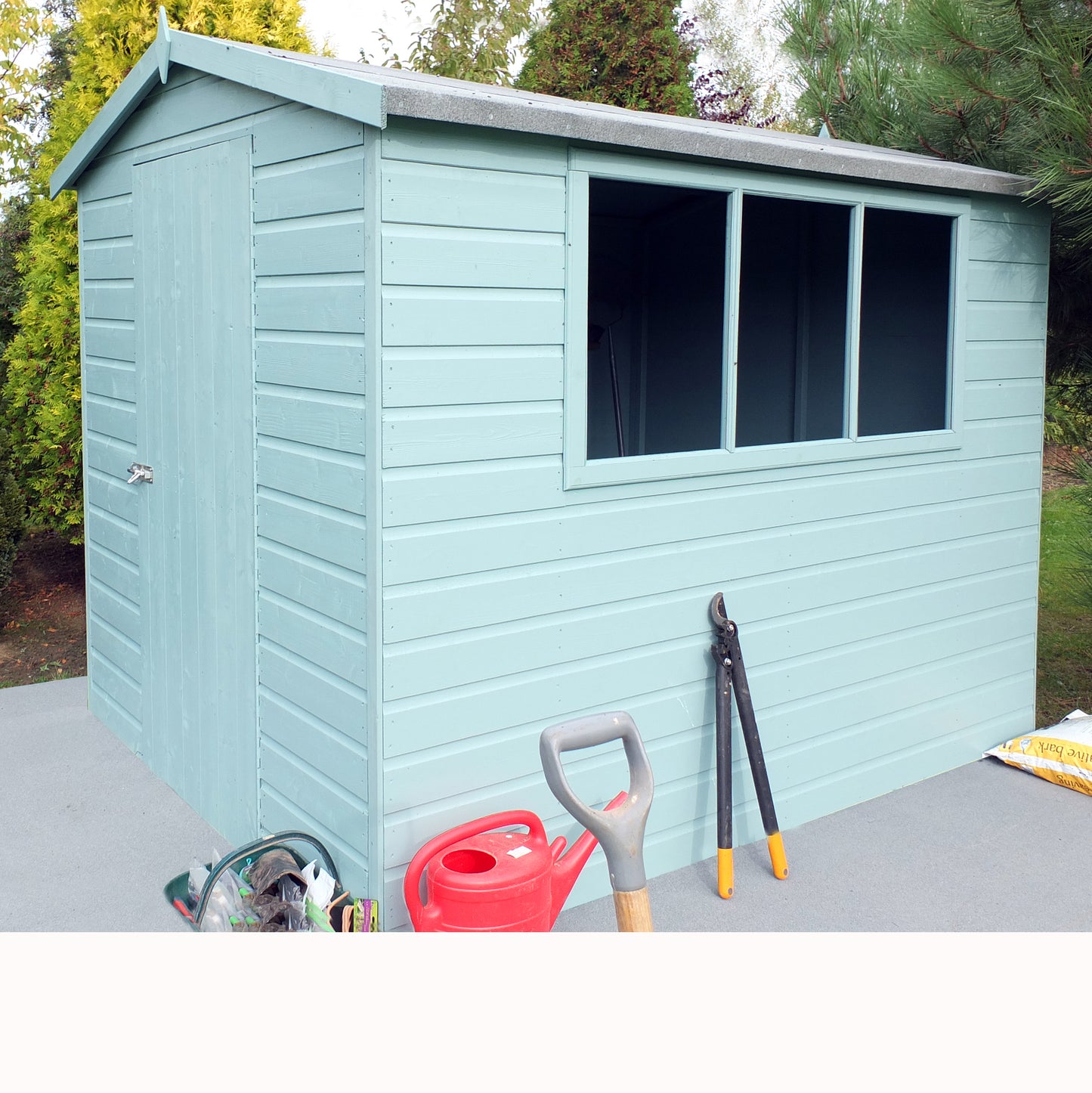 Shire Lewis 8x6 Single Door Shiplap