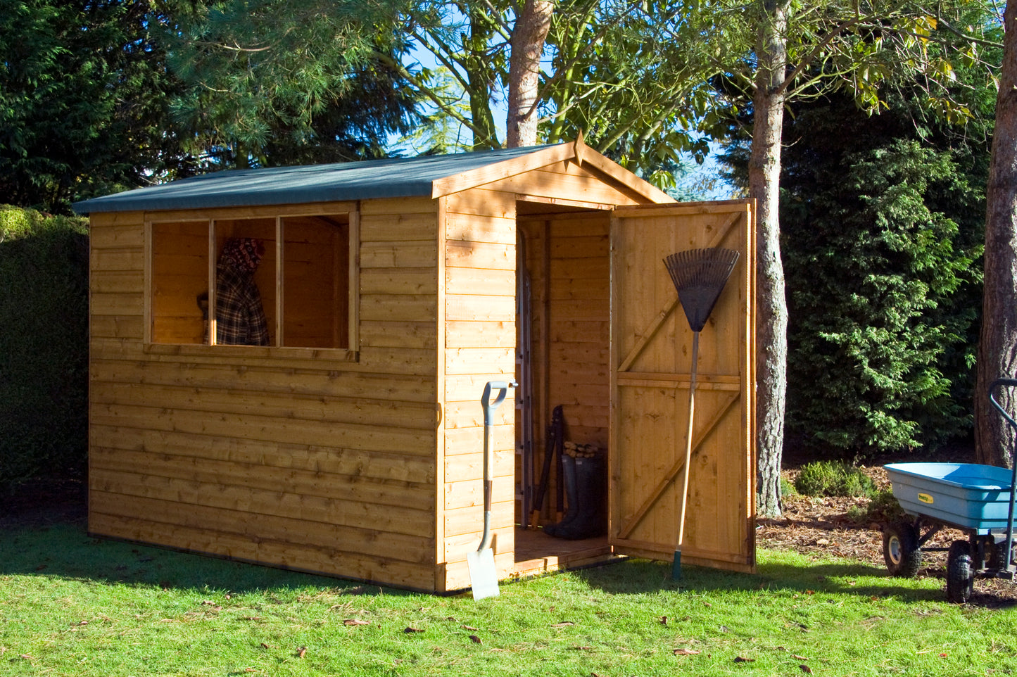 Shire Lewis 8x6 Single Door Shiplap