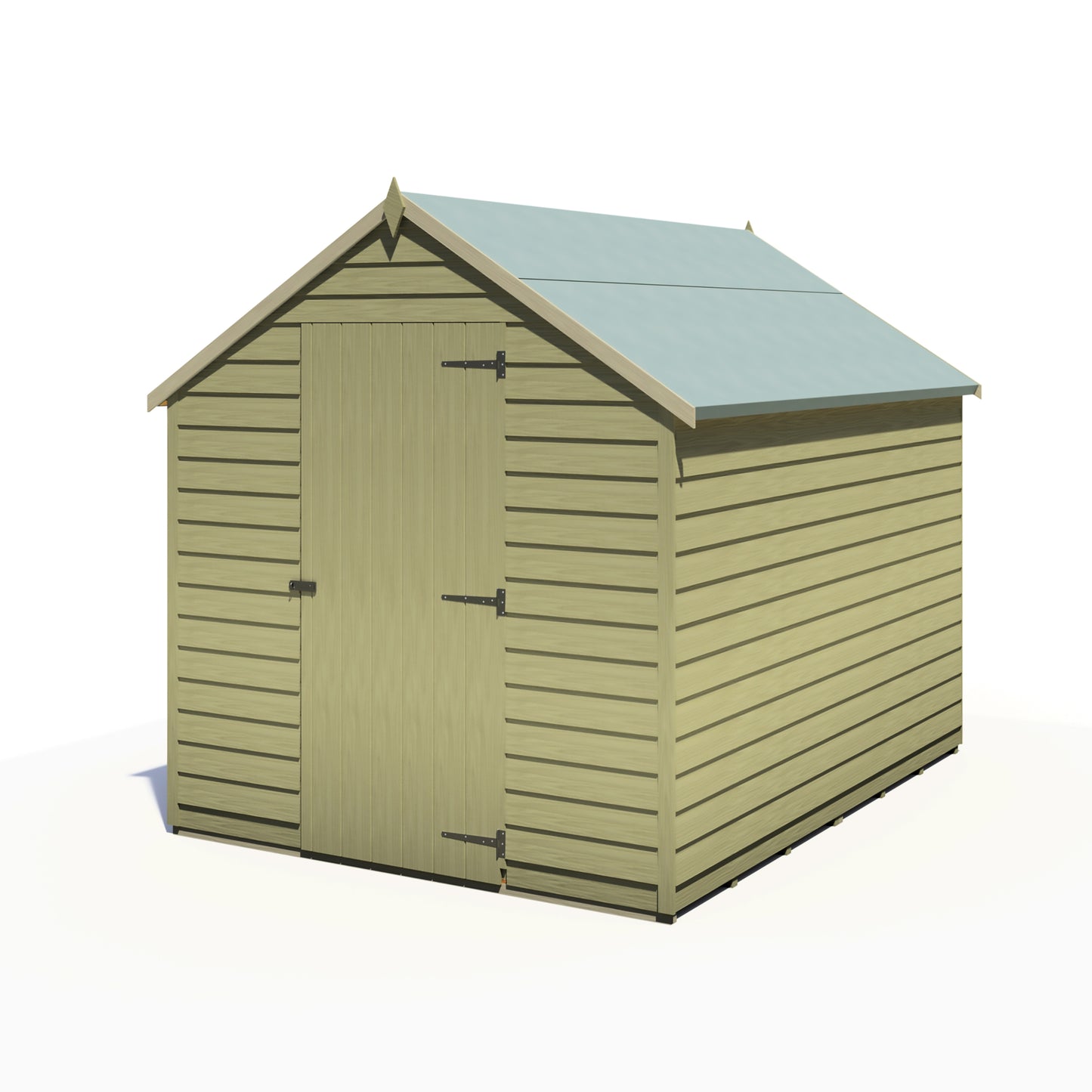 Shire Overlap 8x6 Single Door Value Pressure treated