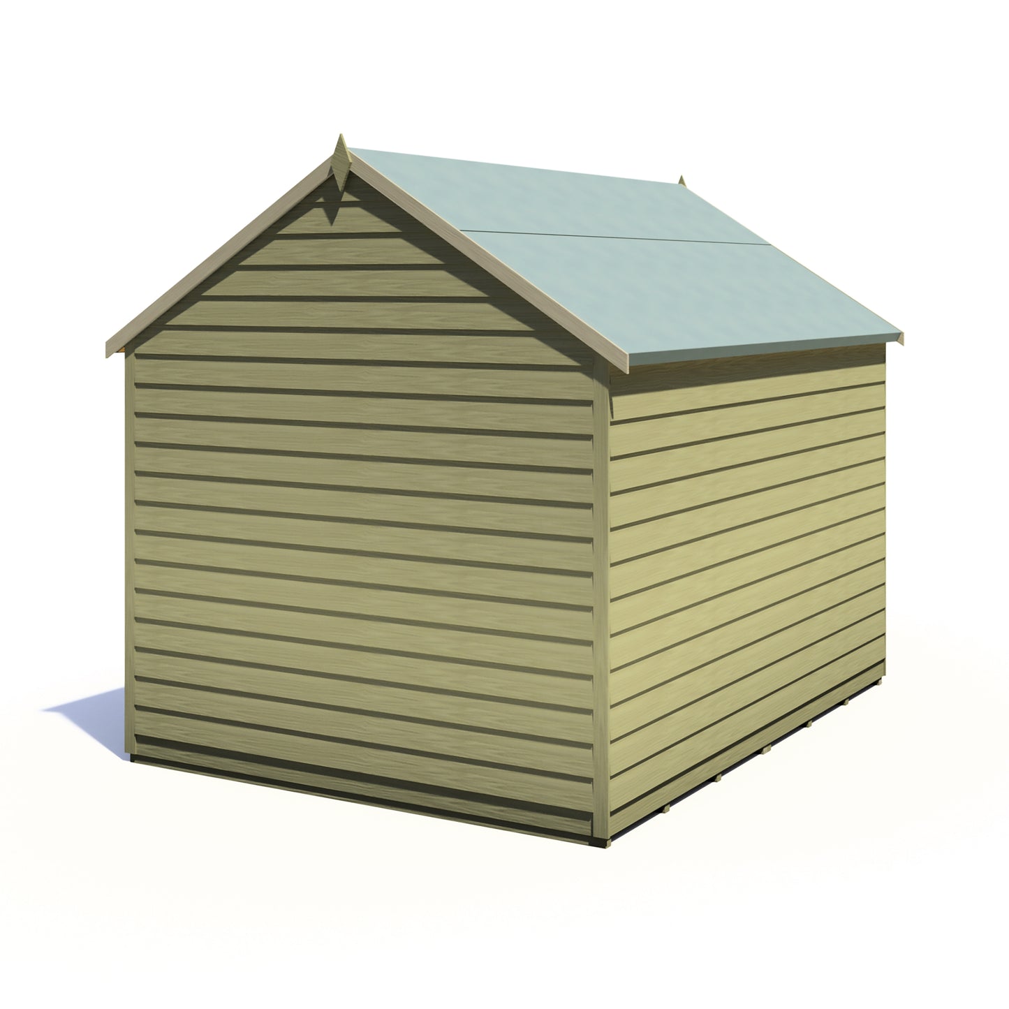 Shire Overlap 8x6 Single Door Value Pressure treated