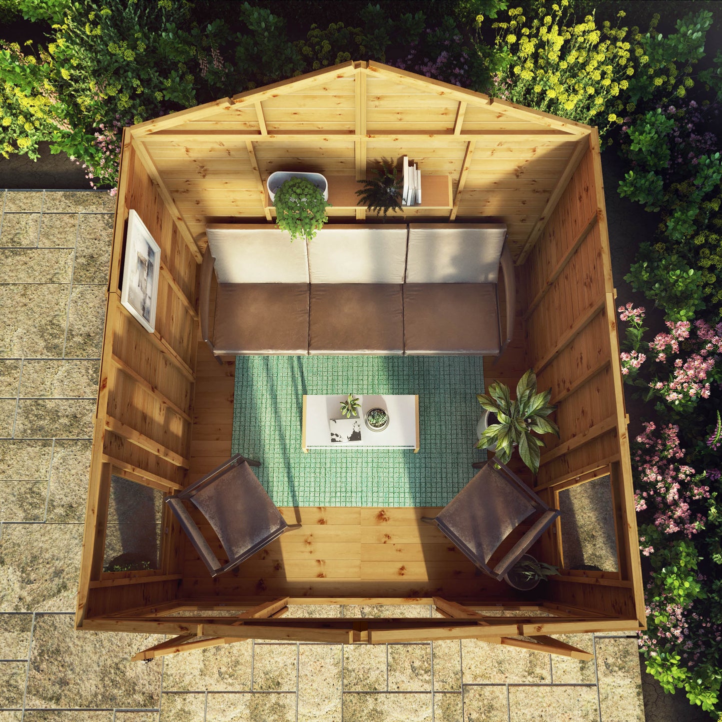 Mercia 8x8 Premium Sussex Summerhouse