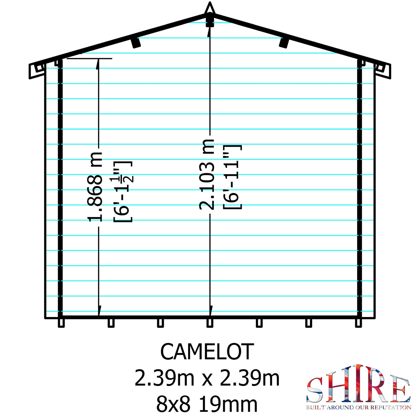 Shire Camelot 8x8