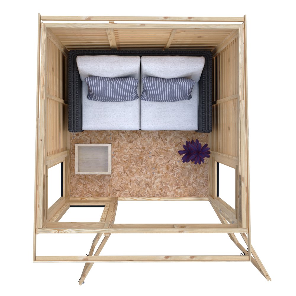 Shire Alora 6x6 Pent Sumerhouse