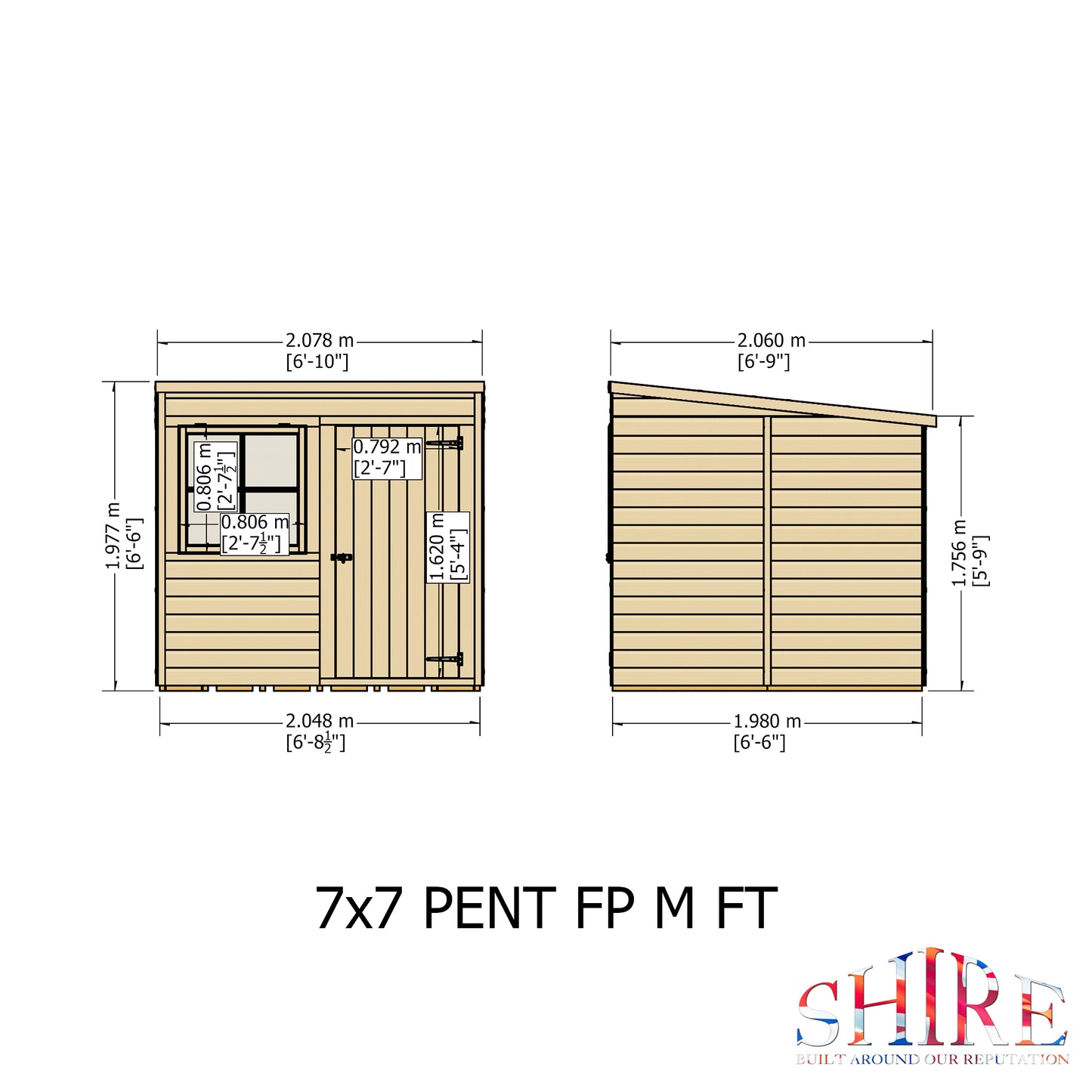 Shire Pent 7 x 7