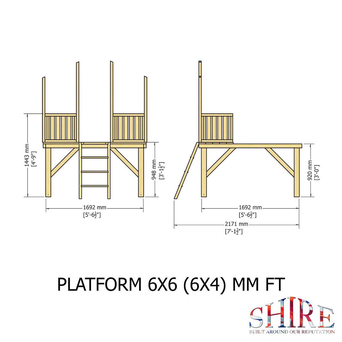 Shire Stork + platform