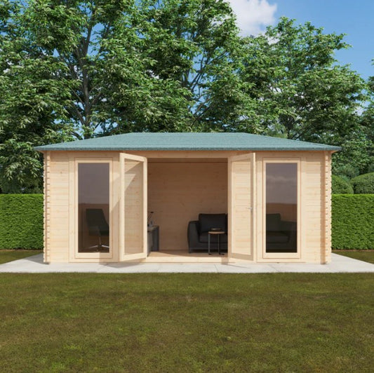 18x10 Regatta 44mm Log Cabin