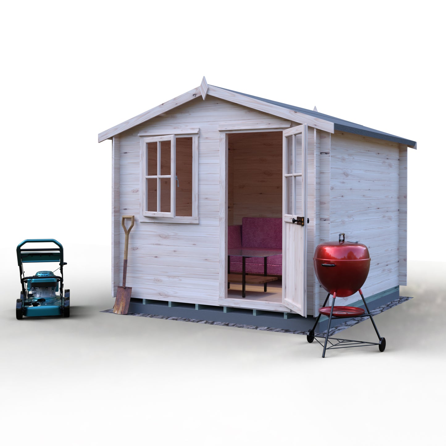 Shire Avesbury 9x9 19mm Log Cabin