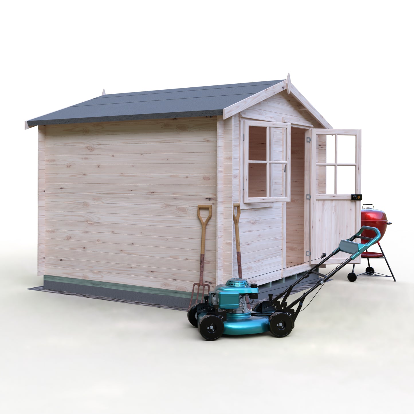 Shire Avesbury 9x9 19mm Log Cabin