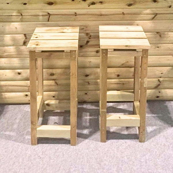 Churnet Valley Garden Bar Stool - Set Of 2