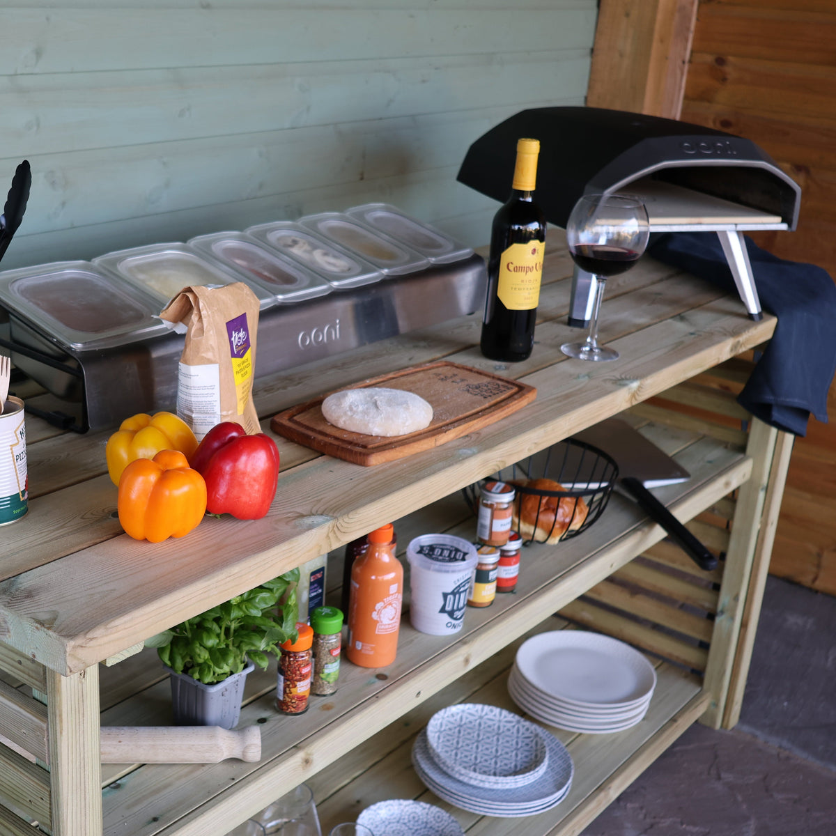 Churnet Valley Bbq & Pizza Creation Station - Xl Heavy Duty