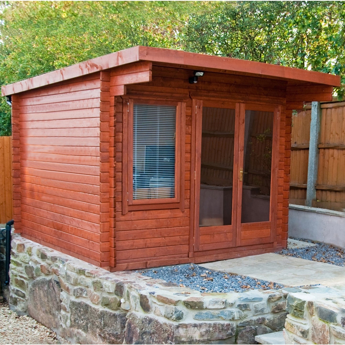 Shire Belgravia 8x10 Log Cabin (34mm - 70mm Logs)