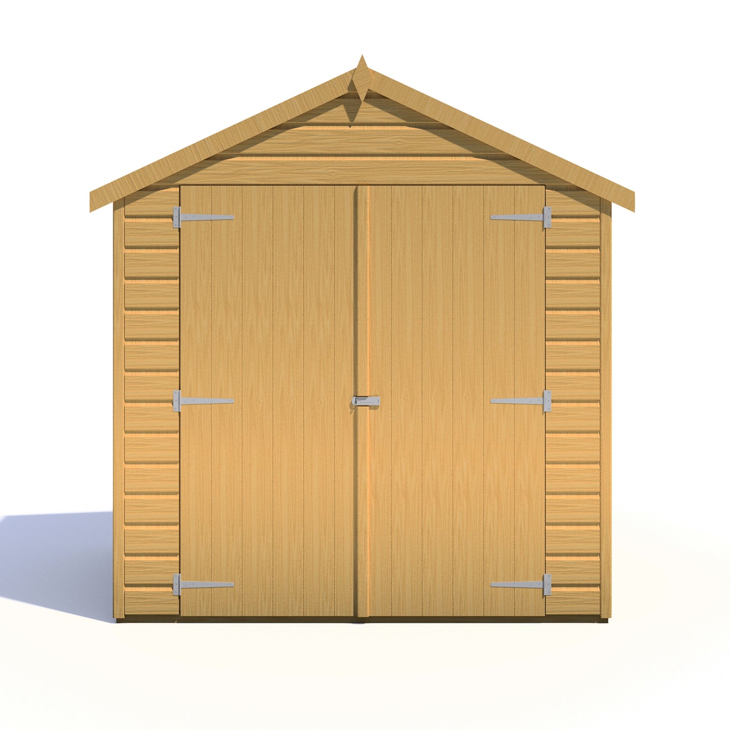 Shire Bute Shiplap Apex Double Door 4x6