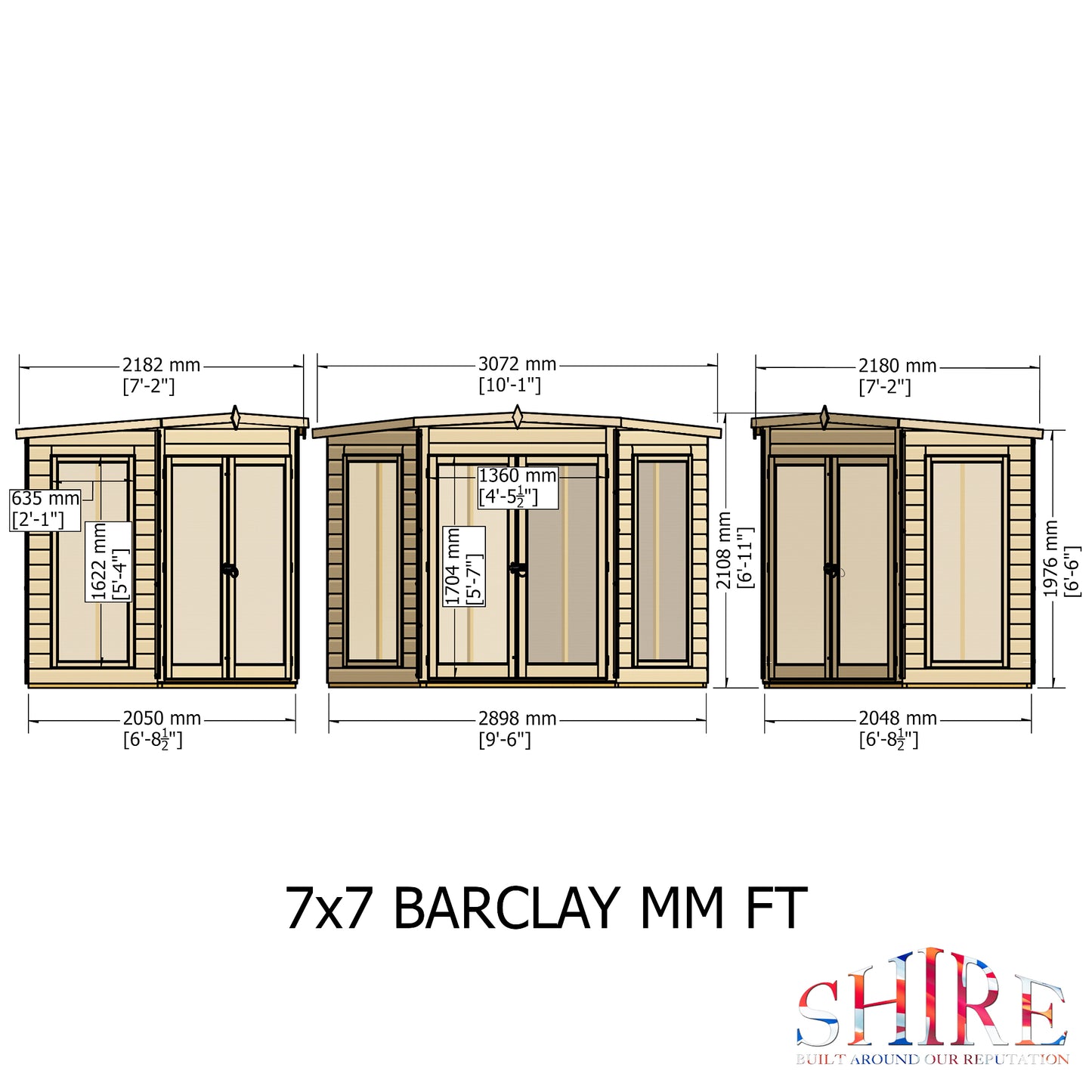 Shire Barclay 7 x 7